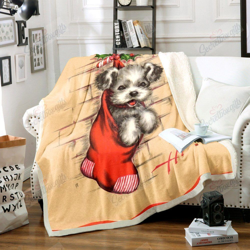 Puppy Christmas Yq3001589Cl Fleece Blanket