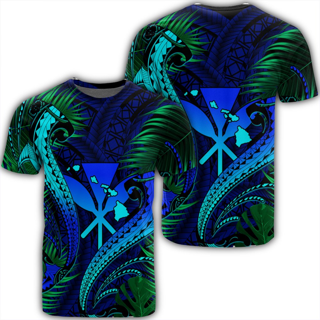 Hawaiian Shark Polynesian Tropical Blue Ah Ha41214