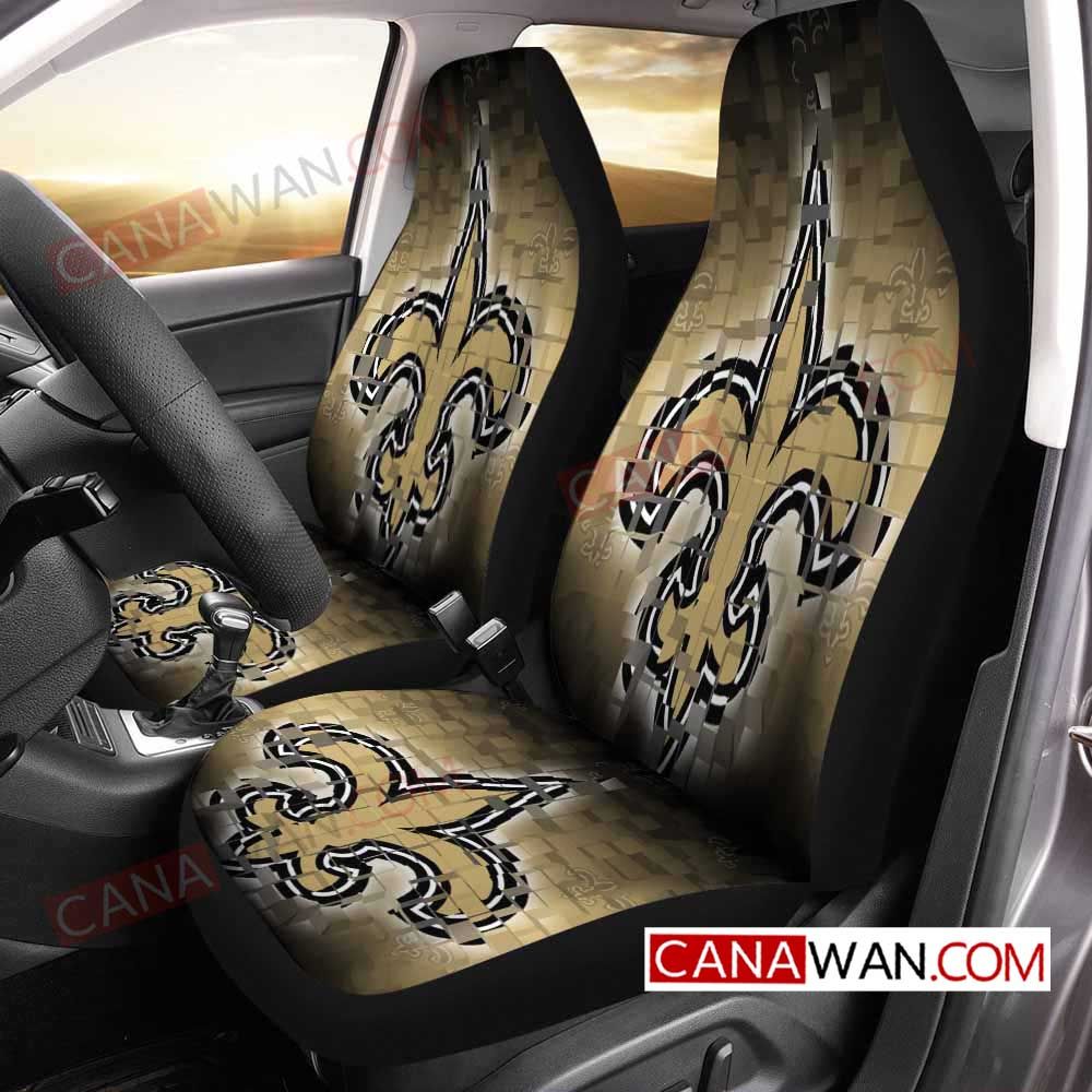 New Orleans Saints Style026 3D Customized Personalized Car Seat Cover