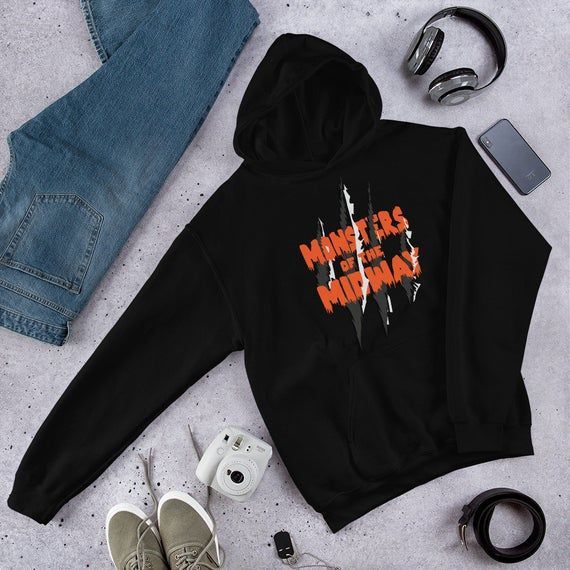 Bears Monsters Of The Midway Shirt Hoodie Chicago Bears Vintage Da Bears Hoodie Chicago Bears Inspired Shirt