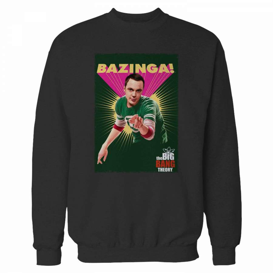 Bazinga The Big Bang Poster Sweatshirt