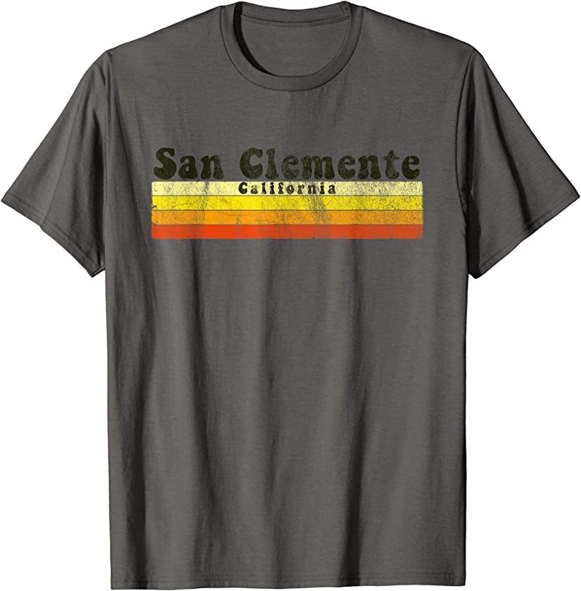 Vintage Retro 70s 80s San Clemente, CA T Shirt