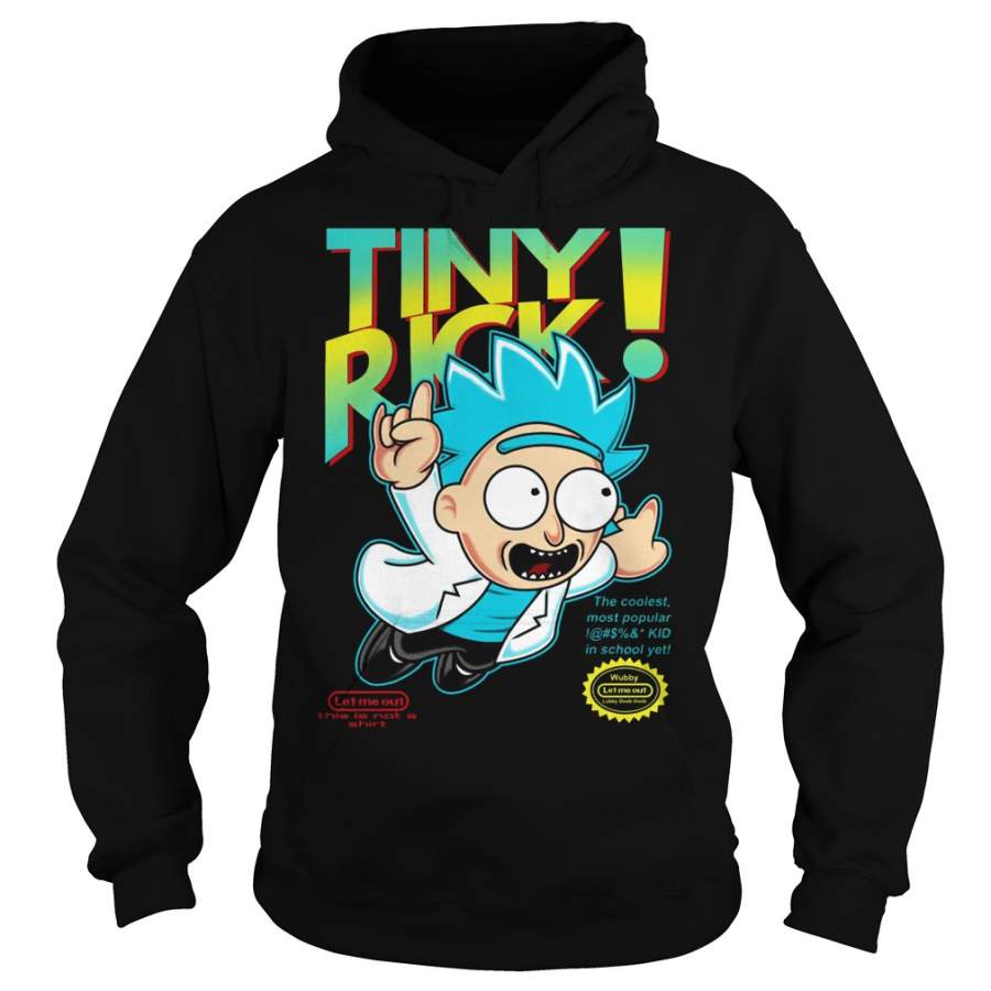 Tiny Rick Mario Let me out Hoodie – 2019