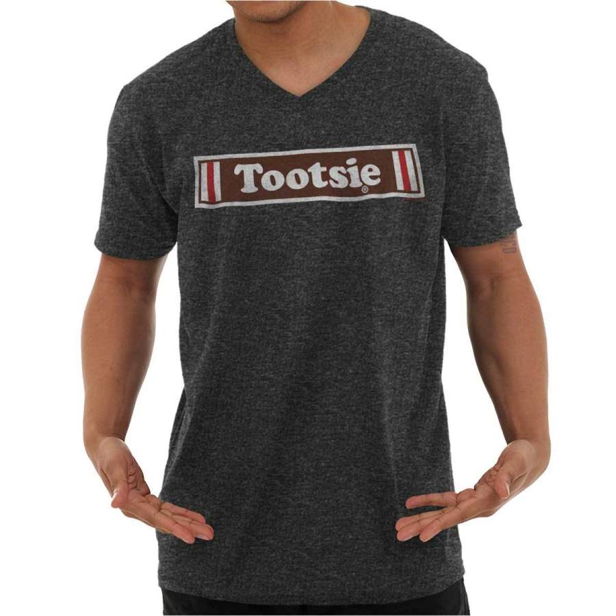 Vintage Tootsie Candy V-Neck T Shirt