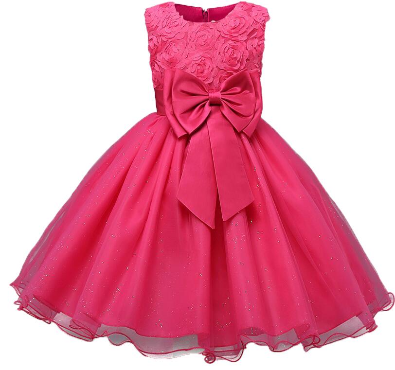 Baby Kids Tutu Birthday Princess Party Dress for Girls Infant Lace Children Elegant Dress Clothing for Girl Baby Girls Clothes alx