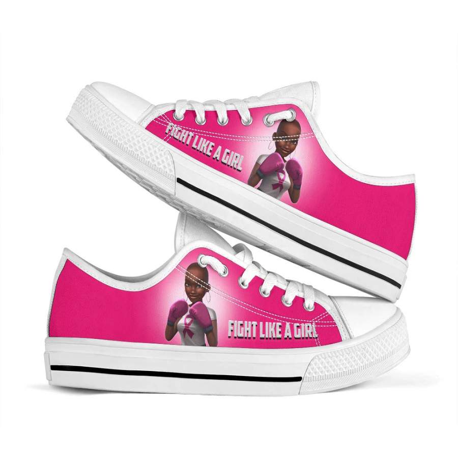 Fight Like A Girl Low Top Shoes