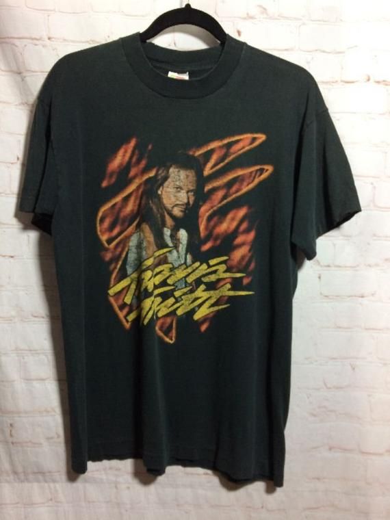 VINTAGE Travis Tritt 1997 Tour T shirt Single Stitch TSHIRT Tee