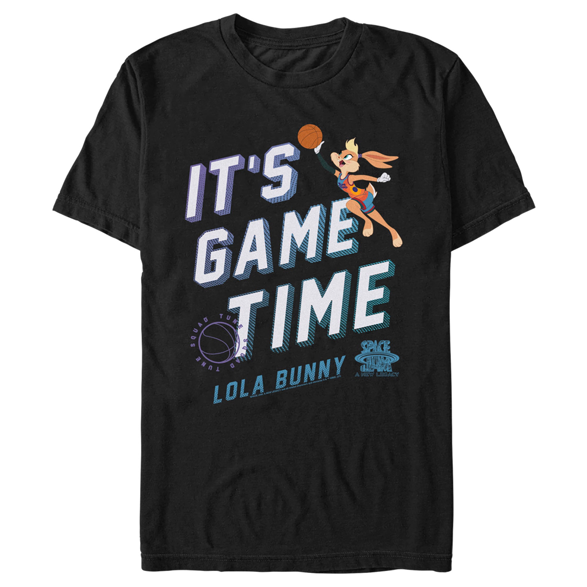 Space Jam: A New Legacy Men’S Lola Bunny It’S Game Time  T-Shirt