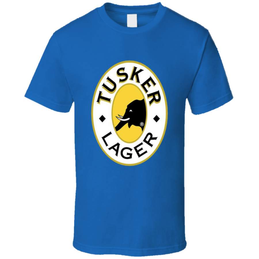 tusker lager beer elephant alchohol T Shirt