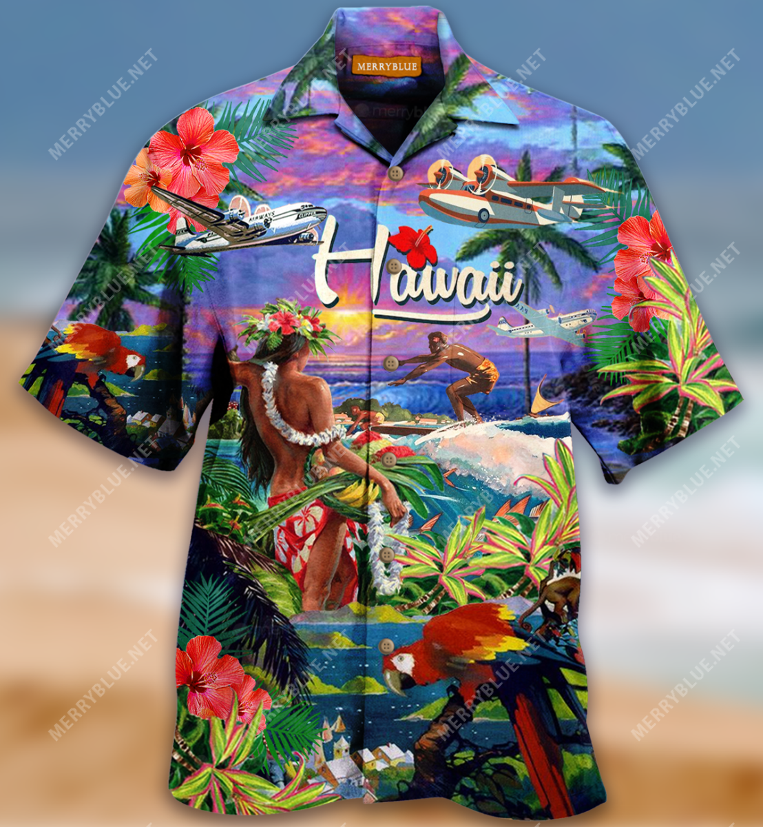 Hawaiian Is A Paradise Born Of Fire Unisex Shirt Ha101233