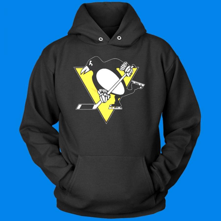 Pittsburgh Penguins Ice Sketting Men’S Hoodie