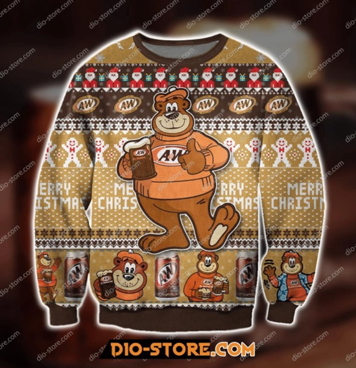 A&W Root Beer Since 1919  Ugly Christmas Sweater 2021 Shirt For Women Men Couple Family Funny Cute