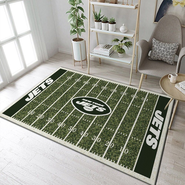 New York Jets rug Football rug Floor Decor The US Decor