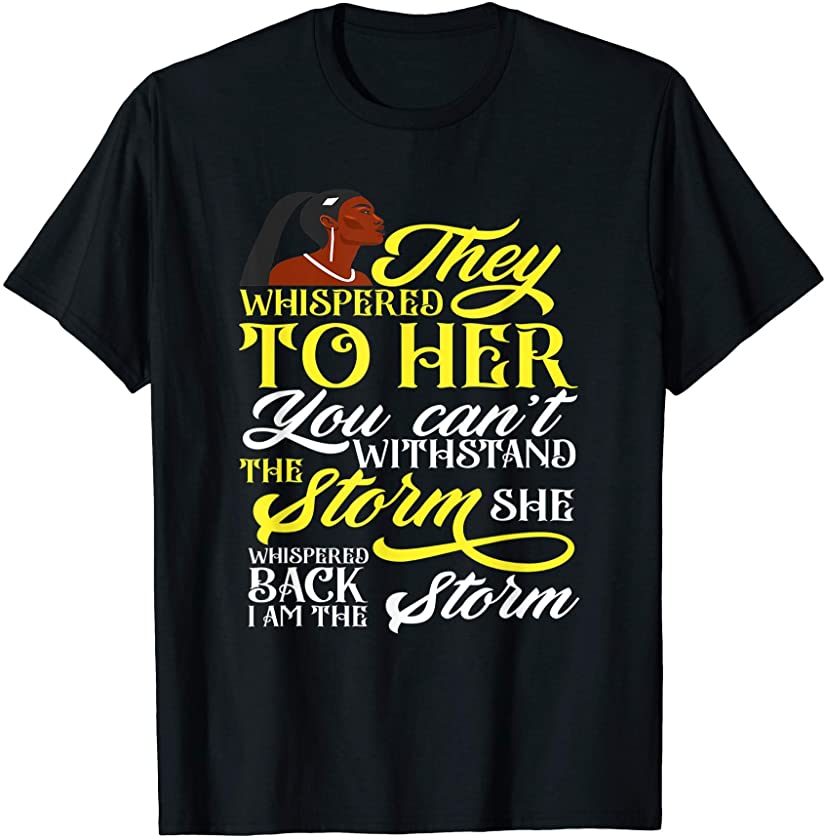 Proud Black Girl Queen Black History Month T-Shirt