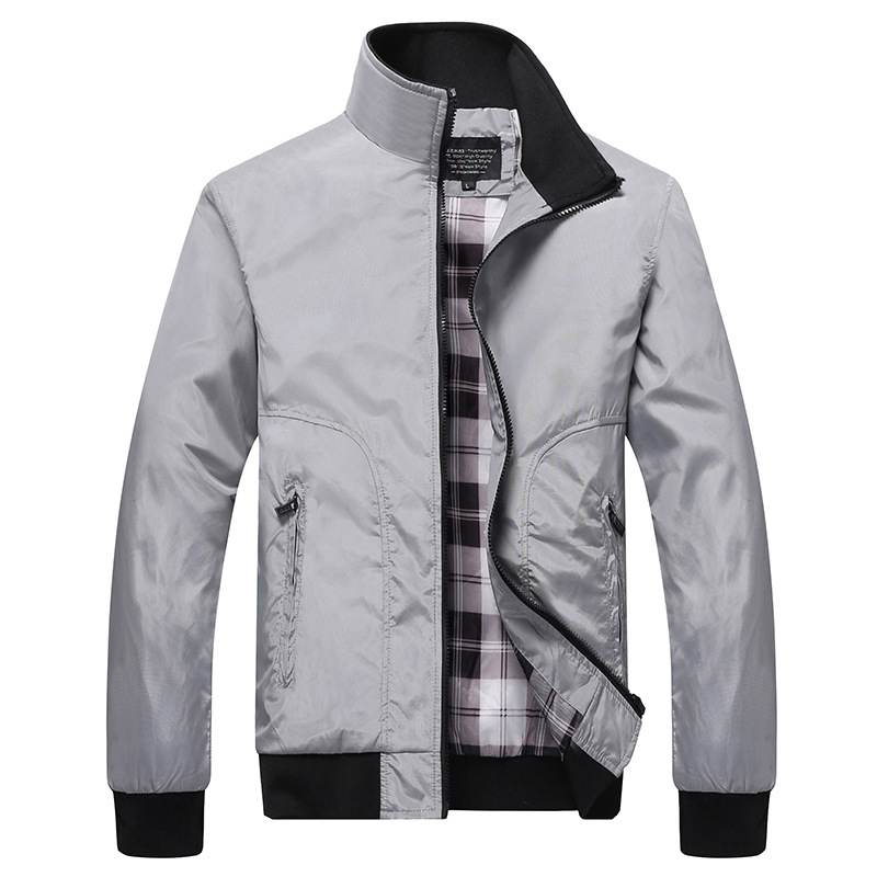 2022 Spring and Autumn New Men’s Classic Fashion Pure Color Jacket Men’s Waterproof Leisure Slim Size High Quality Jacket M-4XL alx