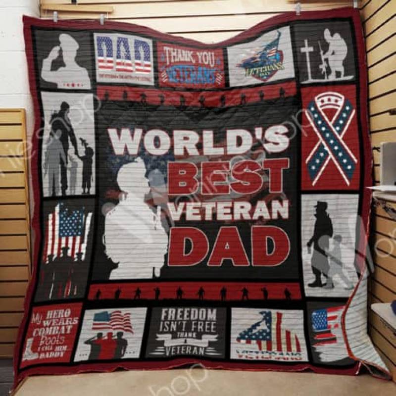 Veteran Dad Blanket MY1002 87O42