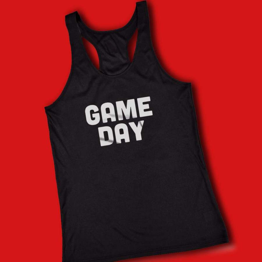 Game Day New England Patriots Playoffs Atlanta The Gameday Chic Falcons Gameday Football Women’S Tank Top