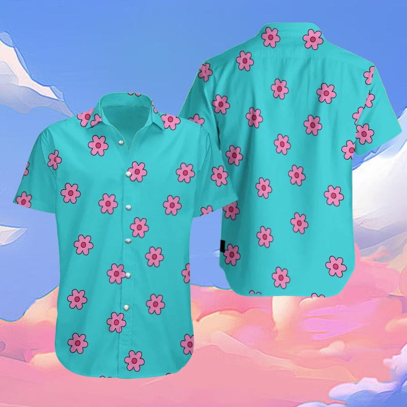 Floral Flower Pattern Hawaii Shirt For Men And Women Ha80678