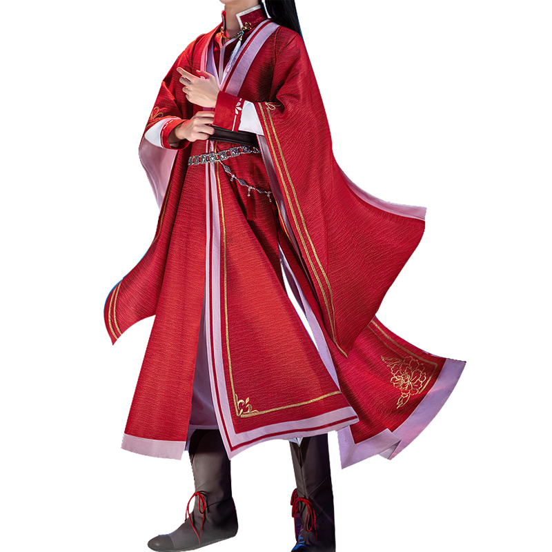 Anime Tian Guan Ci Fu Cosplay Hua Cheng San Lang Ver Red Costume Heaven Official’s Bless HuaCheng Cosplay Costumes alx