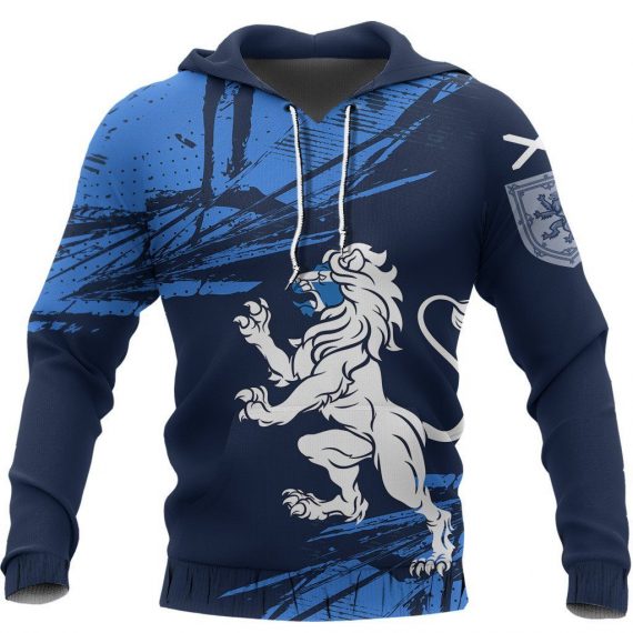 Unisex Hoodie All Over Print Lion Gifts Scotland A Spirit Of Its Own Lion Rampant Us Unisex Size Hoodie