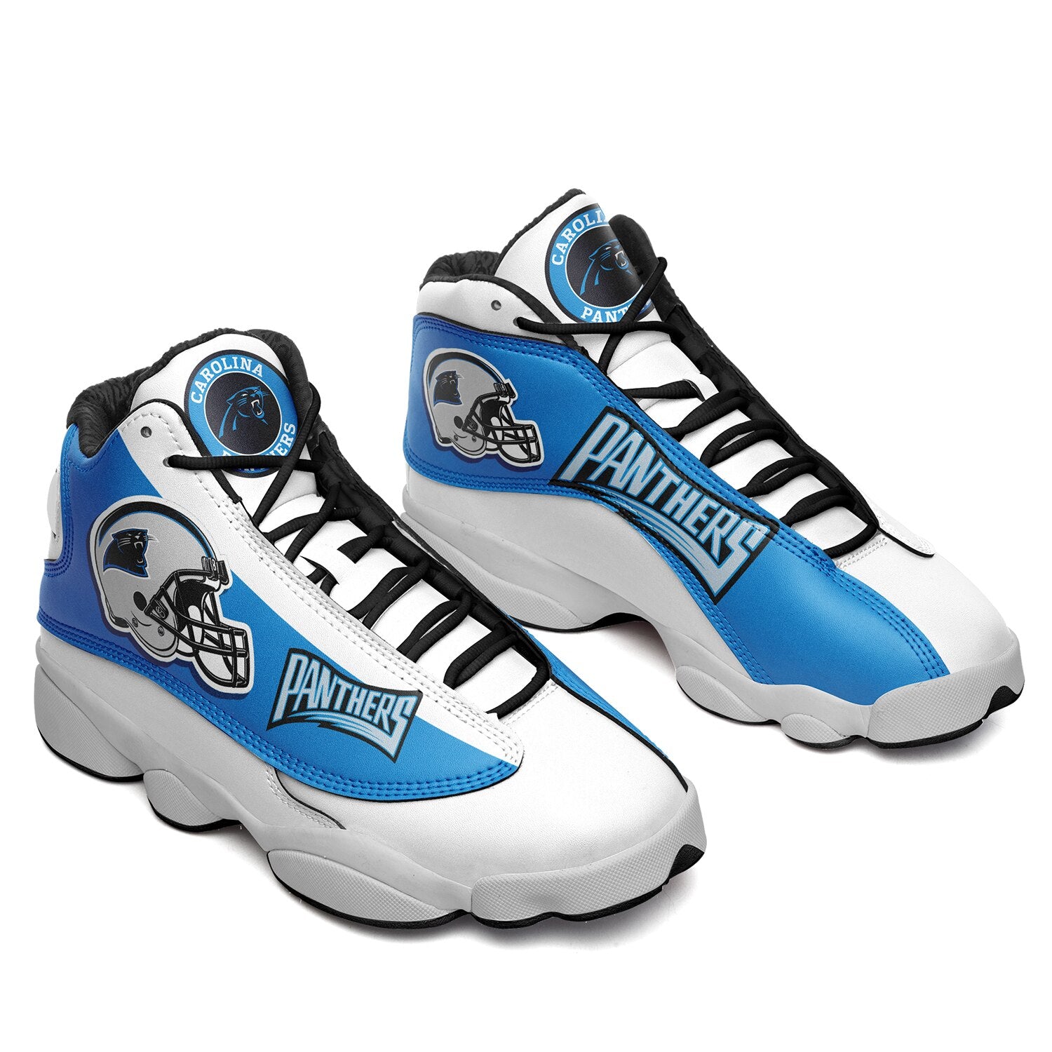 Carolina Panthers Casual Air Jordon Sneaker Shoes