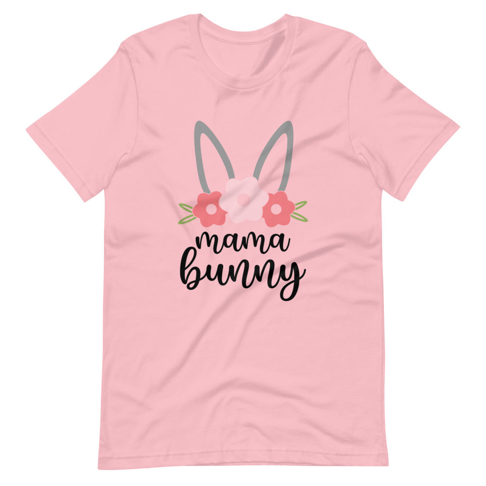 Mama Bunny Flower Tee – Mom And Daughter Easter Tee