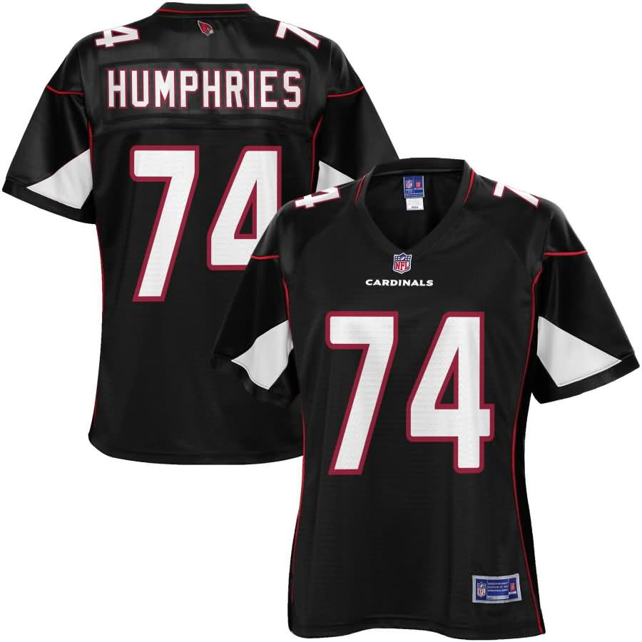 Womens Arizona Cardinals Dj Humphries NFL Pro Line Black Alternate Jersey