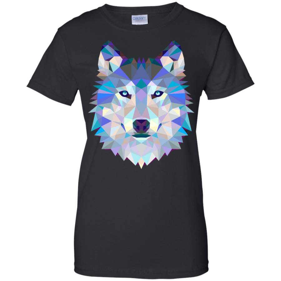 Wolf Animals Gift Ladies’ 100% Cotton T-Shirt