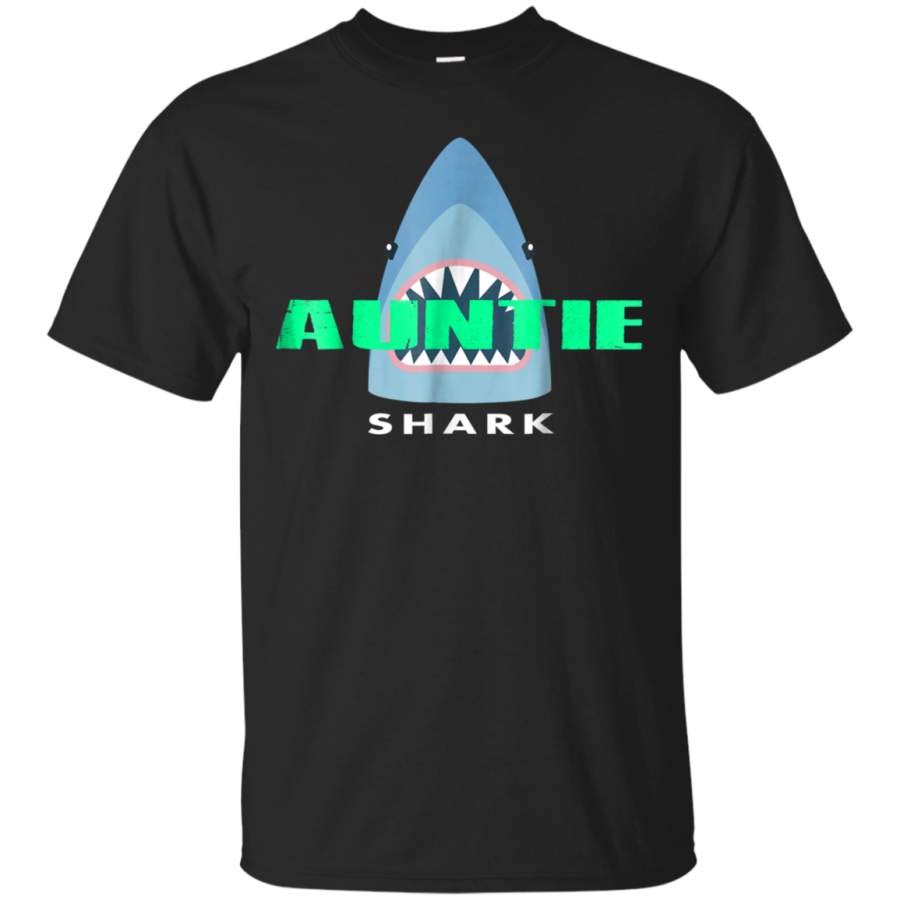 AGR Auntie Shark Shirt  Cute Shark Lover Fans T-shirt Gift