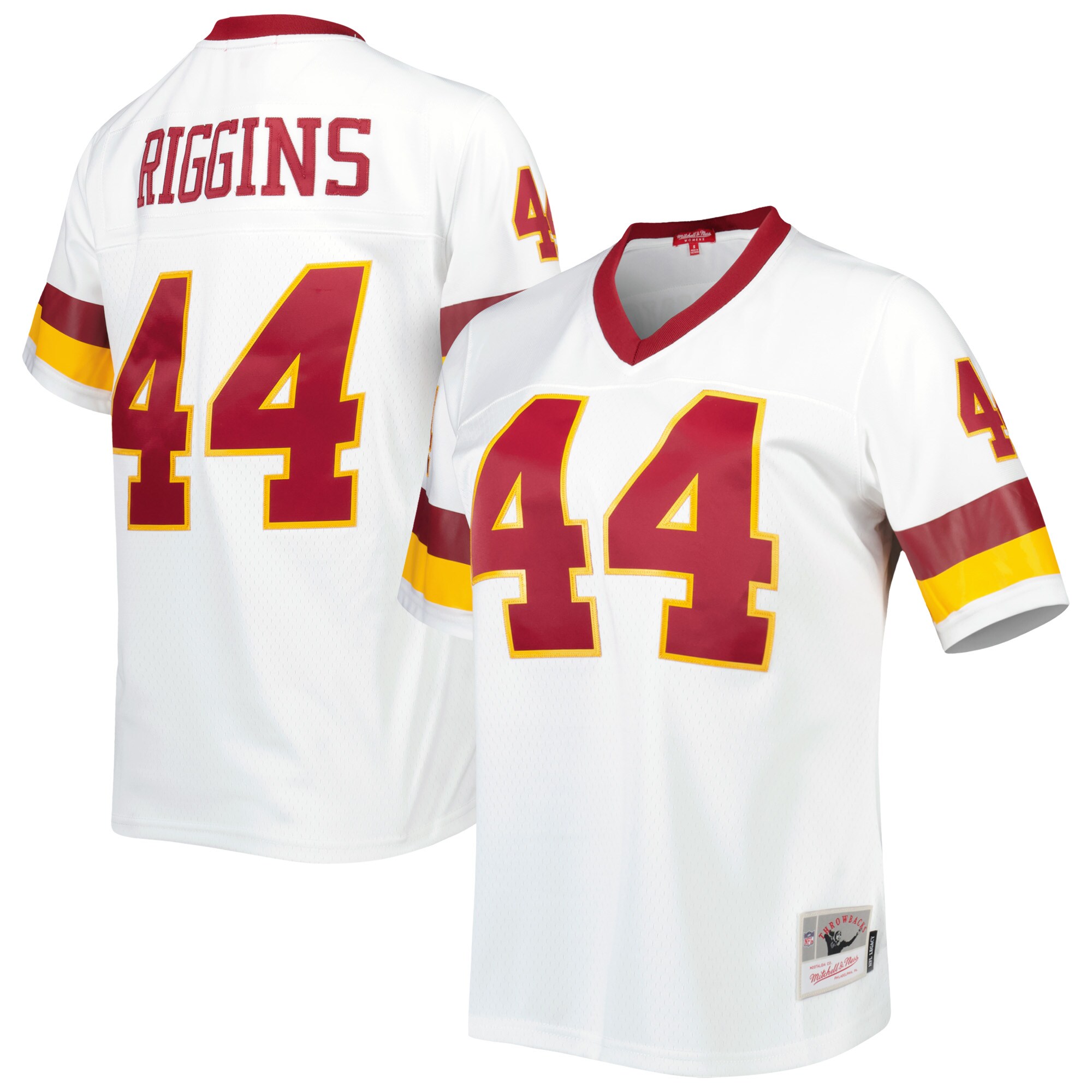 Women’s Washington Football Team John Riggins Mitchell & Ness White Legacy Player Jersey