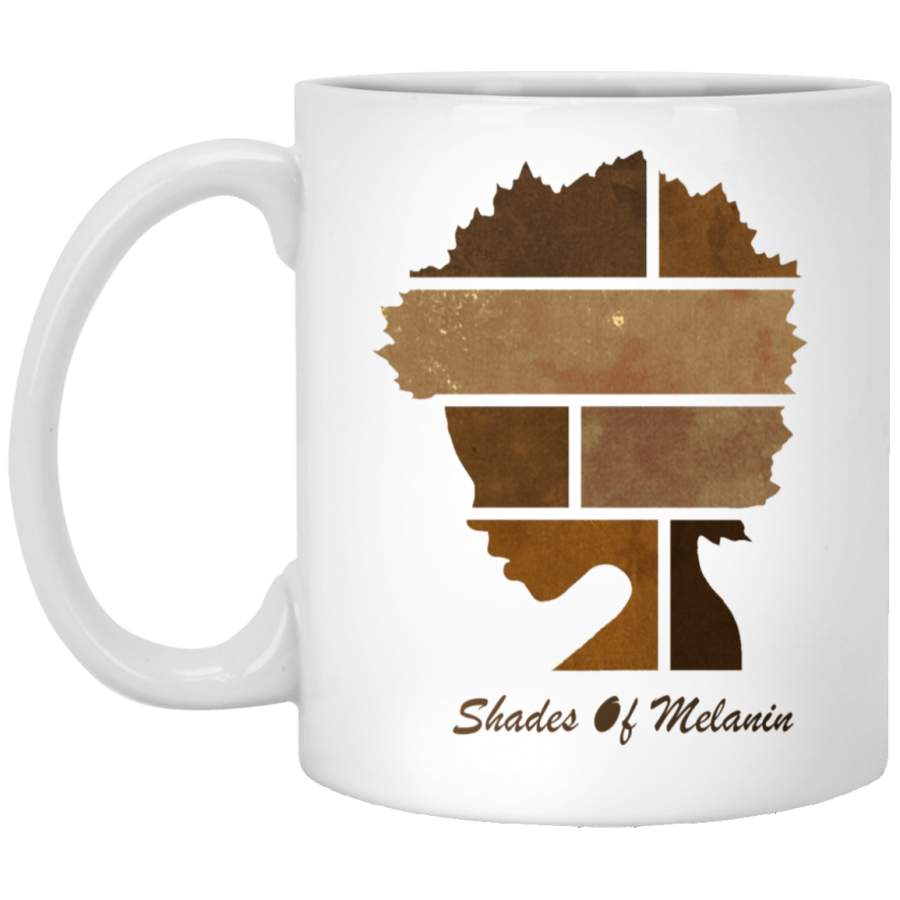 African American Coffee Mug Shade Of Melanin History Month Mug for African Pride 11oz – 15oz White Mug