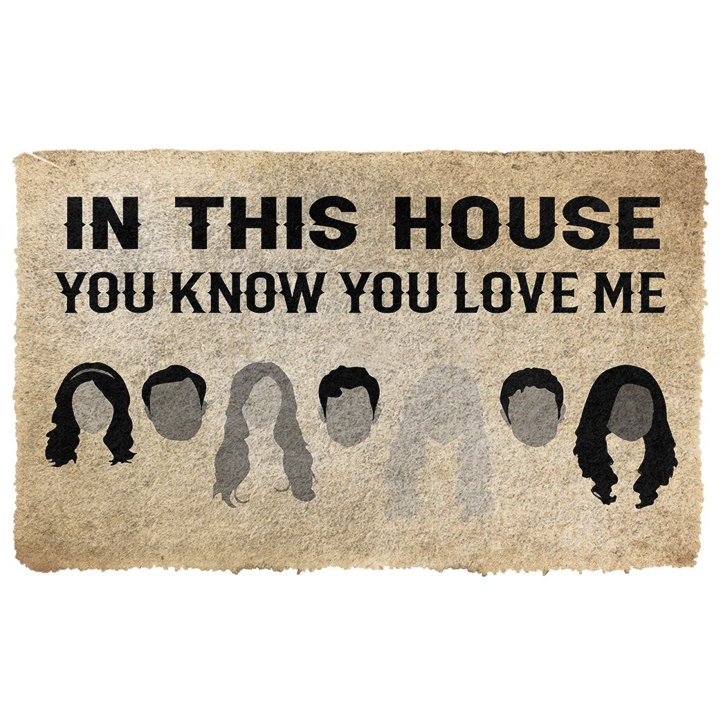 3D You Know You Love Me Doormat