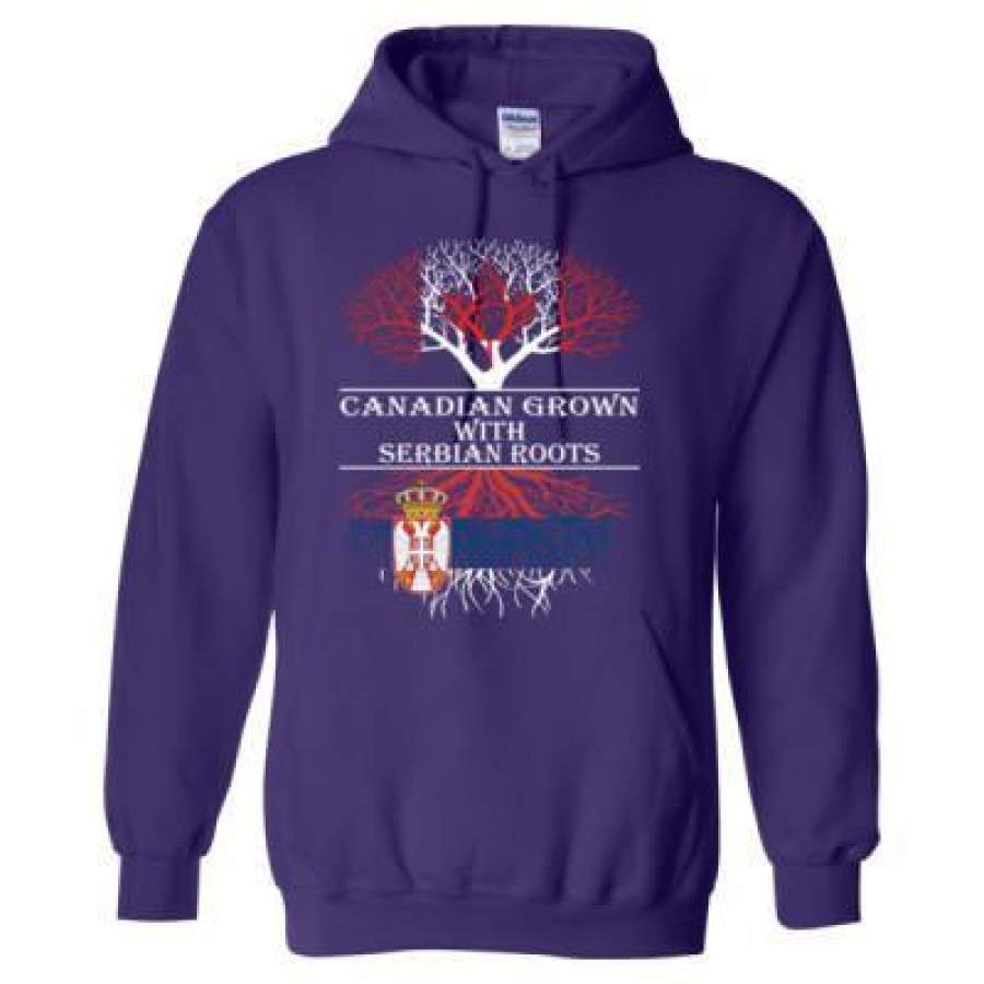 AGR Canadian Grown With Serbian Roots – Heavy Blend™ Hooded Sweatshirt