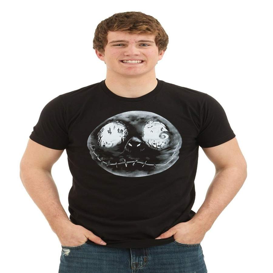 Nightmare Before Christmas Jack Moon Face T-Shirt