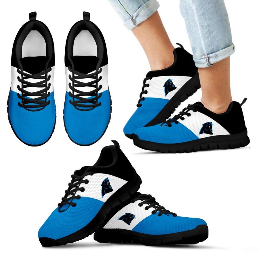 Separate Colours Section Superior Carolina Panthers Sneakers