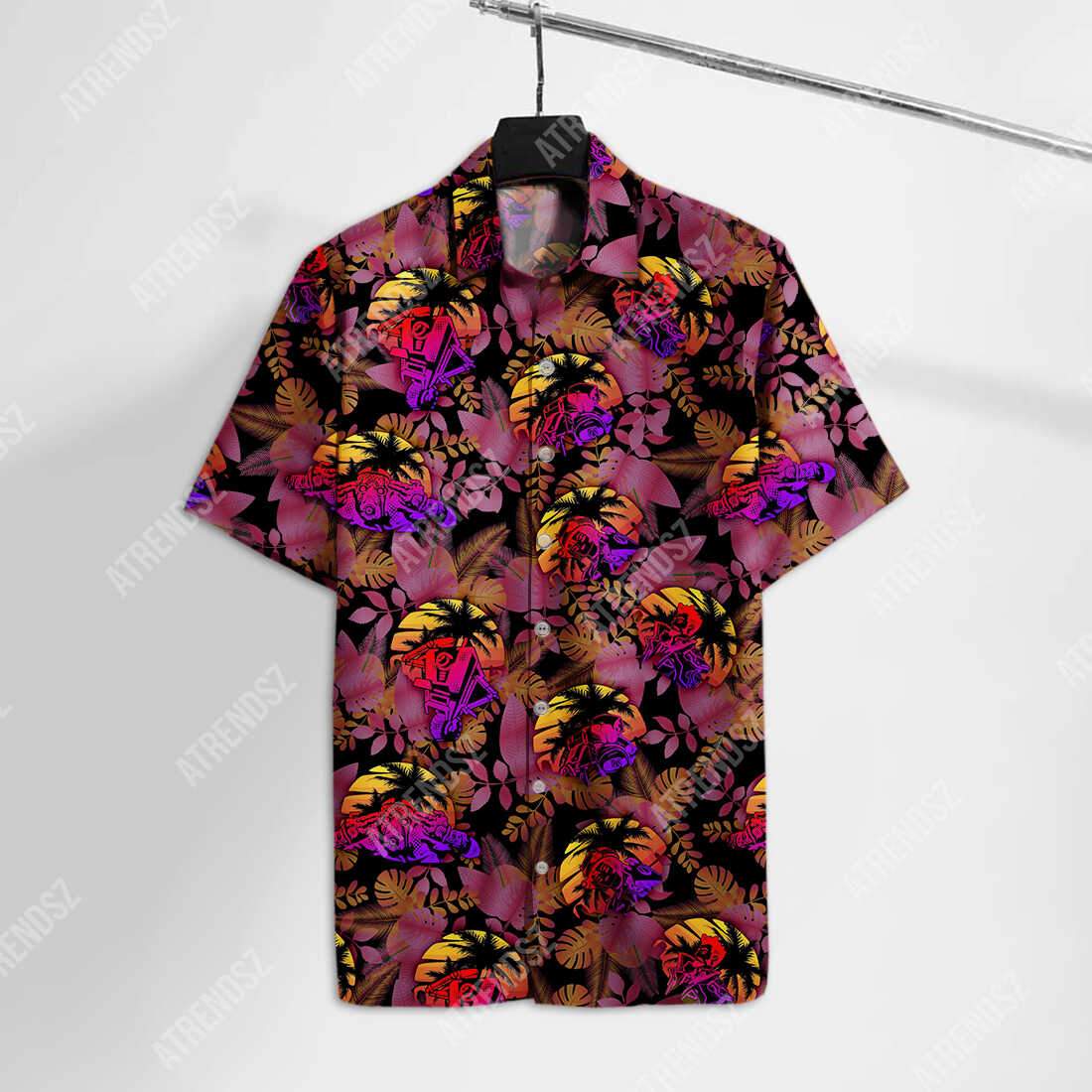 Borderlands Hawaii Shirt Character Pattern Ha84318