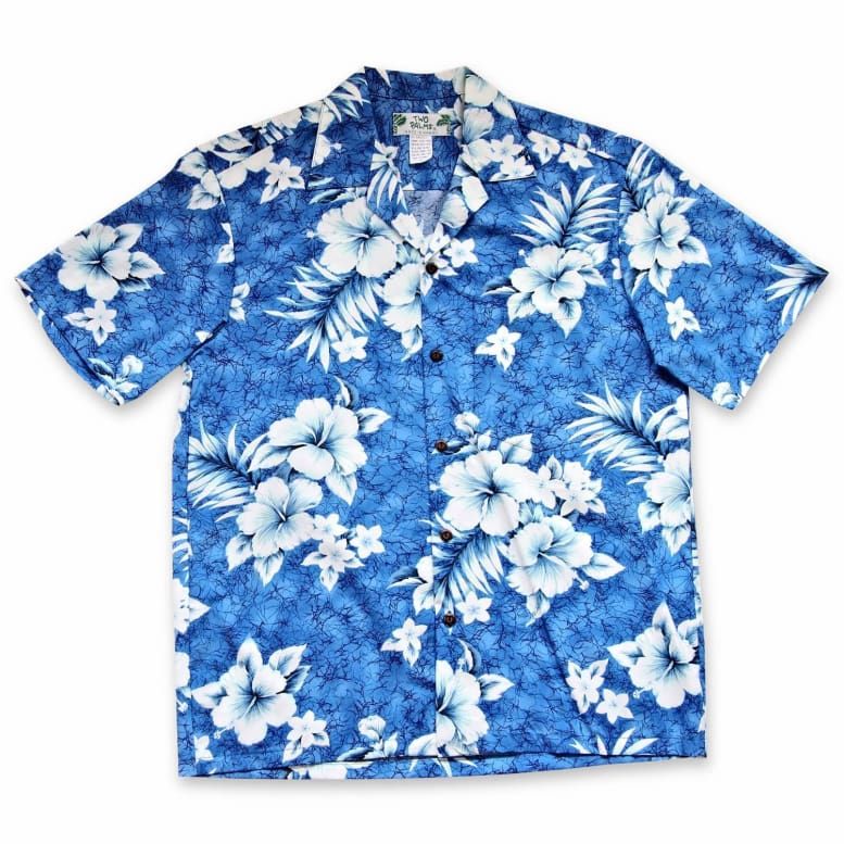 Flower Blue Amazing Design Hawaii Shirt Ha56891