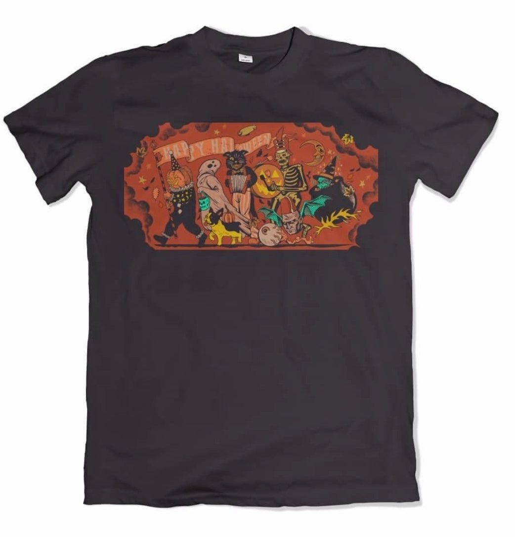 The Happy Halloween Band Tee