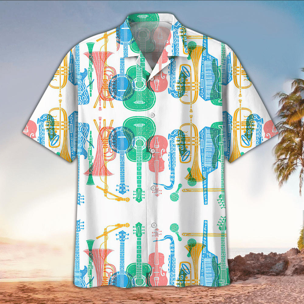 Guitar Hawaii Shirt For Aloha Ha82816