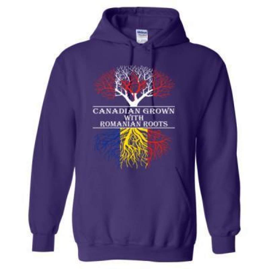 AGR Canadian Grown With Romanian Roots – Heavy Blend™ Hooded Sweatshirt