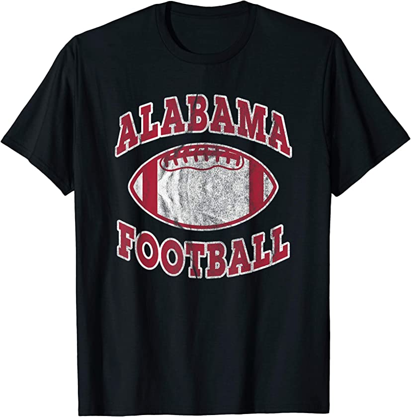 Alabama Football Vintage Distressed T-Shirt