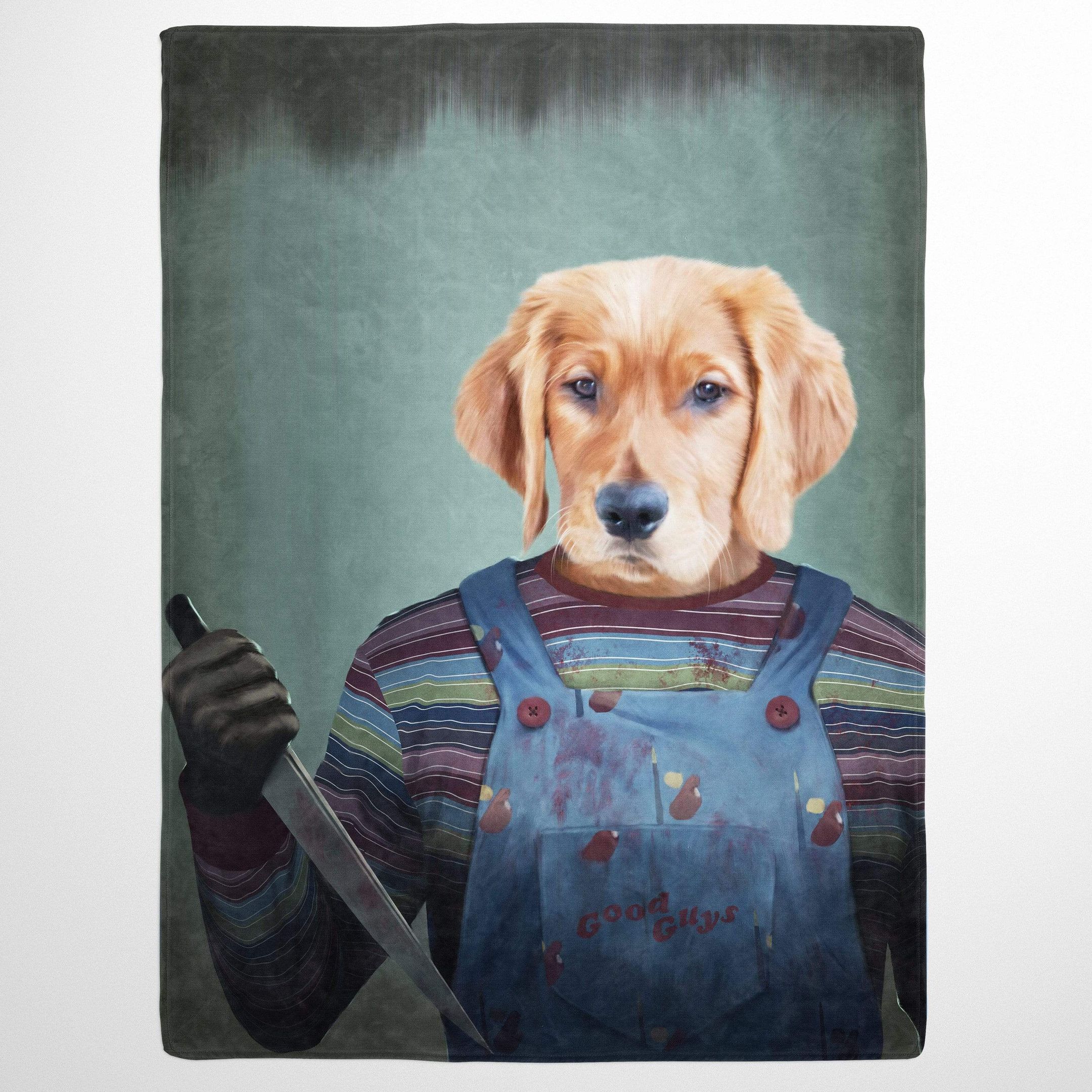 The Chucky Halloween Child’s Play Custom Pet Quilt Blanket