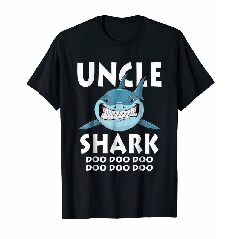 Uncle Shark T-shirt Doo Doo Doo – Family Gift T-shirt