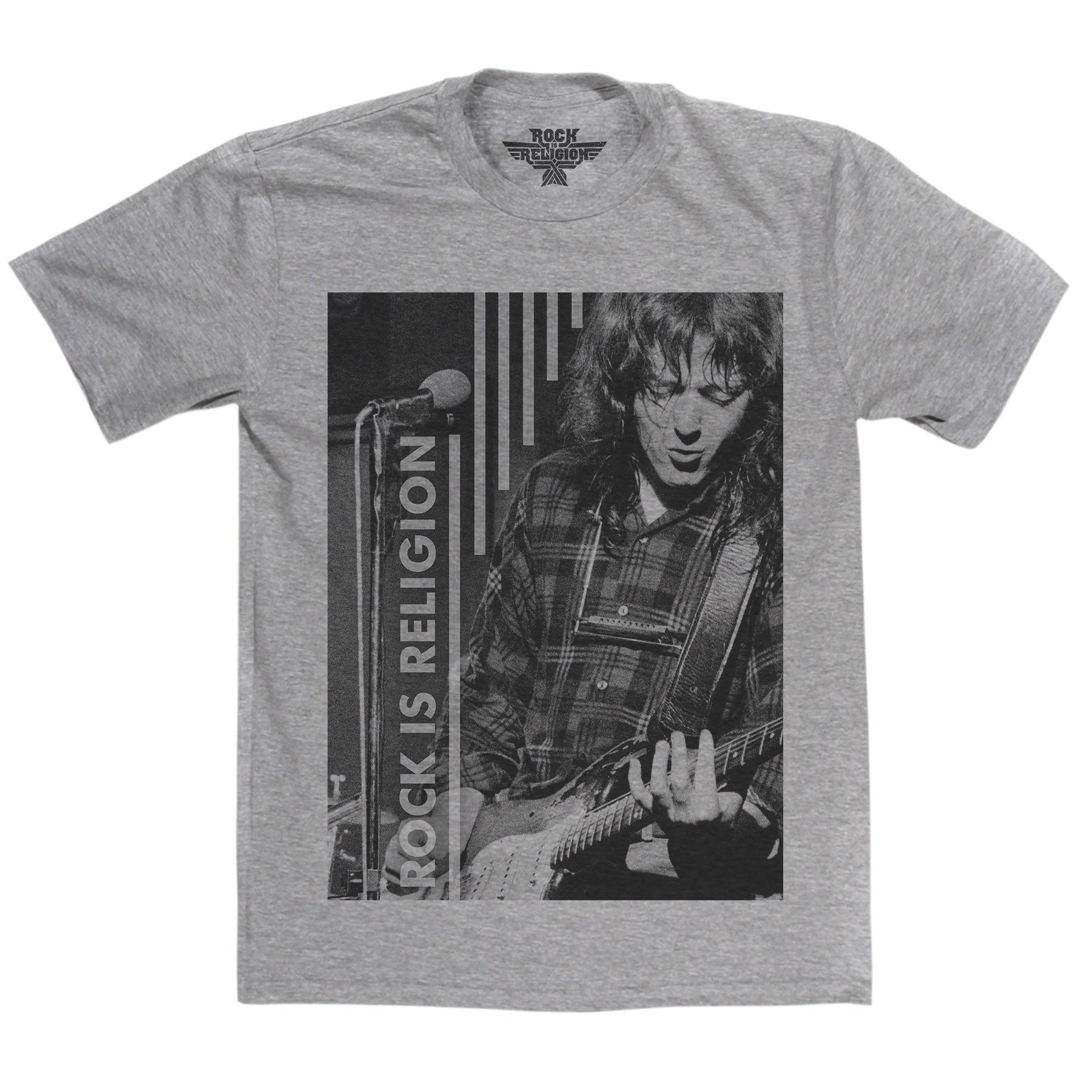 Rock is Religion Rory Gallagher T Shirt