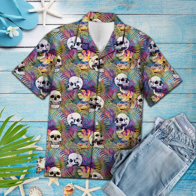 Amazing Skulls H177041 – Hawaiian Shirt