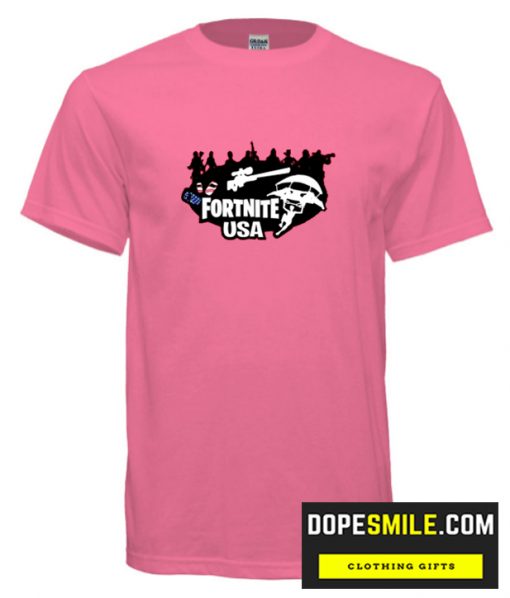 Fortnite Team USA cool T shirt