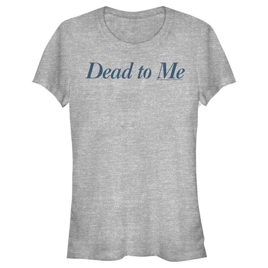 Dead to Me Junior’s Classic Line Logo  T Shirt