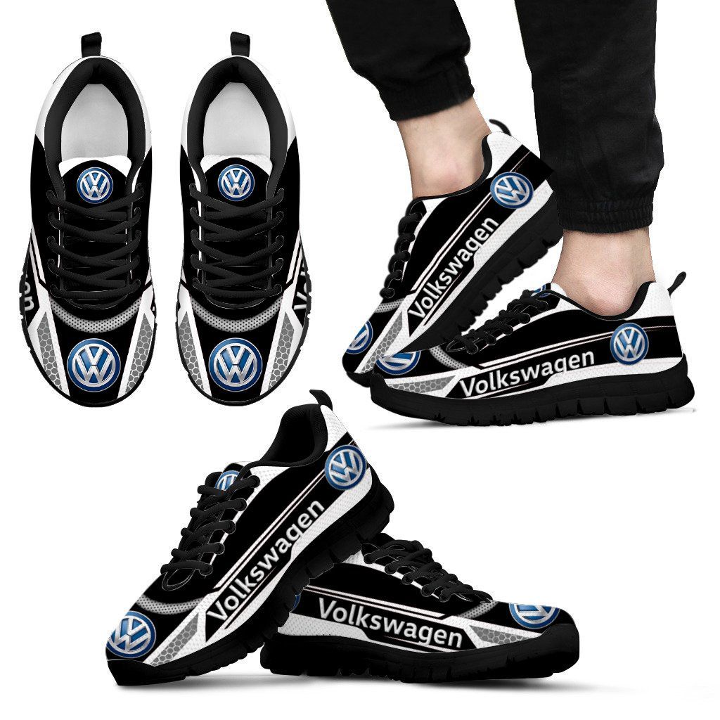 3D Printed Volkswagen TTT-NH Sneakers Ver2 For Men & Women (White)