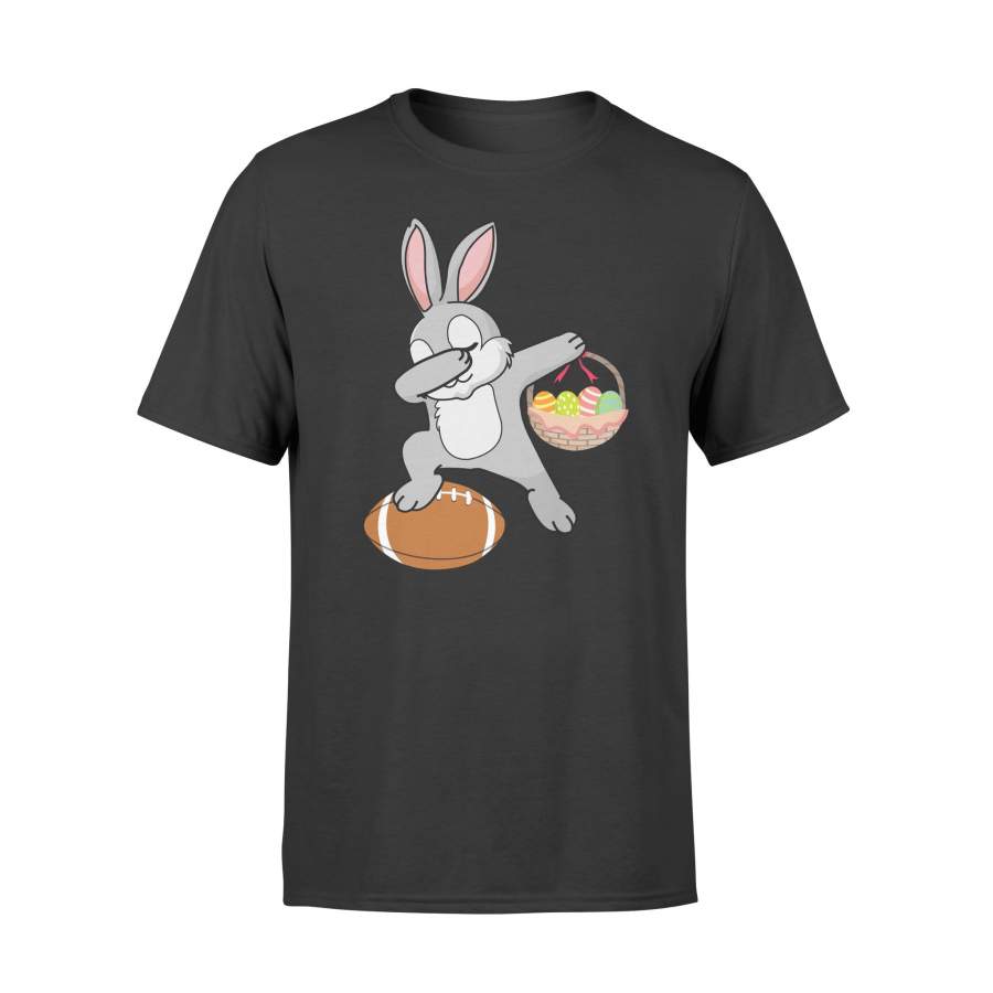 Dabbing Bunny – Football Easter Day  T Shirt