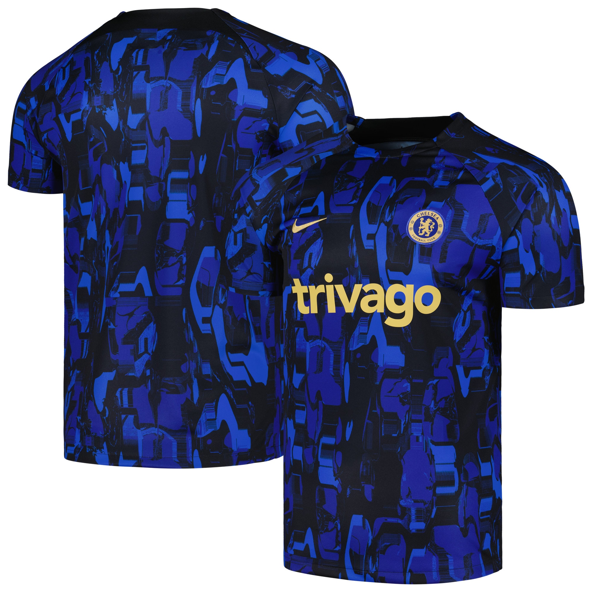 Chelsea 2023/24 Academy Pro Pre-Match Top – Blue